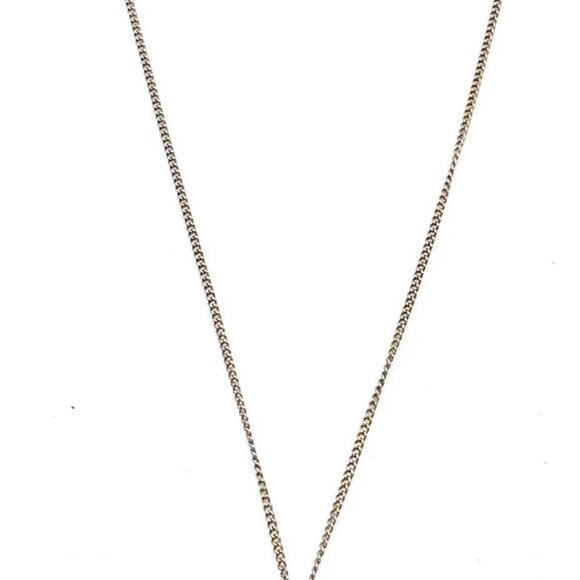 Authentic CHANEL Coco Mark Circle Medal 06P Necklace Silver/Black W/ Box - Picture 11 of 12